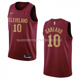 Maillot Cleveland Cavaliers Darius Garland NO 10 Icon 2022-23 Rouge