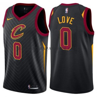 Maillot Cleveland Cavaliers Kevin Love Statement 2017-18 Noir