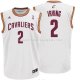Maillot Cleveland Cavaliers Kyrie Irving NO 2 Blanc