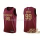Maillot Cleveland Cavaliers Ricky Rubio NO 99 Icon 2022-23 Rouge
