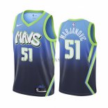 Maillot Dallas Mavericks Boban Marjanovic Ville Edition Bleu Maillot Dallas Mavericks Boban Marjanovic Ville Edition Bleu