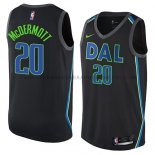 Maillot Dallas Mavericks Doug Mcdermott Ciudad 2018 Noir