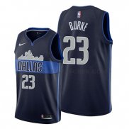 Maillot Dallas Mavericks Trey Burke Statement Bleu