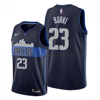 Maillot Dallas Mavericks Trey Burke Statement Bleu
