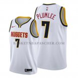Maillot Denver Nuggets Mason Plumlee Association 2019-20 Blanc Maillot Denver Nuggets Mason Plumlee Association 2019-20 Blanc