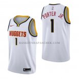 Maillot Denver Nuggets Michael Porter Jr. Association Blanc Maillot Denver Nuggets Michael Porter Jr. Association Blanc