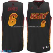 Maillot Environnement Miami Heat James Noir