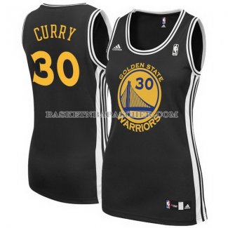 Maillot Femme Golden State Warriors Curry Noir