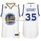 Maillot Golden State Warriors Durant Blanc