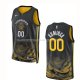 Maillot Golden State Warriors Jonathan Kuminga NO 00 Ville 2022-23 Noir