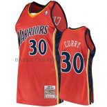 Maillot Golden State Warriors Stephen Curry 2009-10 Hardwood Classics Orange