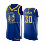 Maillot Golden State Warriors Stephen Curry NO 30 Icon Authentique Bleu