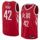 Maillot Houston Rockets Nene Ciudad 2018 Rouge