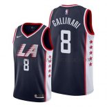 Maillot Los Angeles Clippers Danilo Gallinari Ville 2019 Bleu