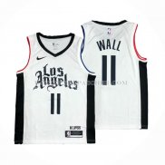 Maillot Los Angeles Clippers John Wall NO 11 Ville 2019-20 Blanc