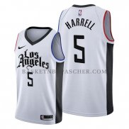 Maillot Los Angeles Clippers Montrezl Harrell Ville Edition Blanc