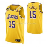 Maillot Los Angeles Lakers Austin Reaves NO 15 Icon 2022-23 Jaune