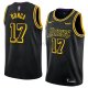 Maillot Los Angeles Lakers Isaac Bonga Ciudad 2017-18 Noir