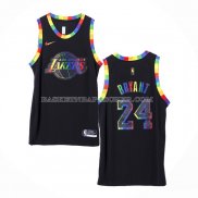 Maillot Los Angeles Lakers Kobe Bryant NO 24 Fashion Royalty 2022-23 Noir