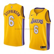 Maillot Los Angeles Lakers Lance Stephenson Icon 2017-18 Or