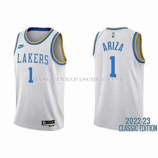 Maillot Los Angeles Lakers Trevor Ariza NO 1 Classic 2022-23 Blanc