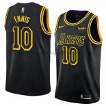 Maillot Los Angeles Lakers Tyler Ennis Ciudad 2018 Noir