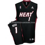 Maillot Miami Heat Bosh Noir