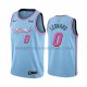 Maillot Miami Heat Meyers Leonard Ville Bleu
