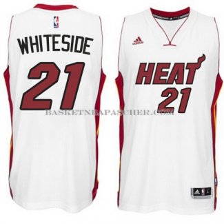 Maillot Miami Heat Whiteside Blacno
