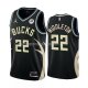 Maillot Milwaukee Bucks Khris Middleton NO 22 Statement 2022-23 Noir