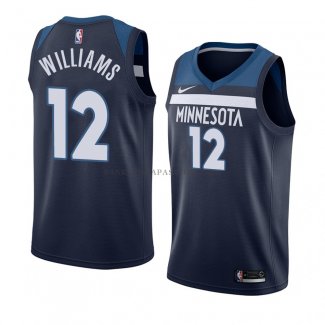 Maillot Minnesota Timberwolves C. J. Williams Icon 2018 Bleu