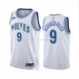 Maillot Minnesota Timberwolves Nickeil Alexander NO 9 Classic 2023-24 Blanc