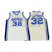Maillot NCAA Duke Blue Devils Laettner Blanc