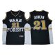 Maillot NCAA Wake Forest Demon Deacons Tim Duncan Bleu Marino