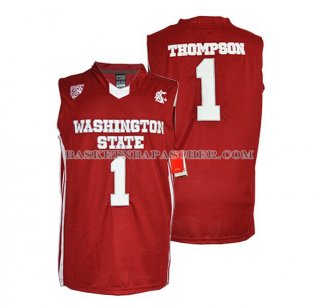 Maillot NCAA Washington State Klay Thompson Rouge
