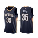 Maillot New Orleans Pelicans Christian Wood Icon Bleu
