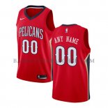 Maillot New Orleans Pelicans Personnalise 2017-18 Rouge