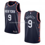 Maillot New York Knicks Rj Barrett NO 9 Ville Edition 2019-20 Bleu