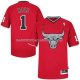 Maillot Noel Chicago Bulls Rose 2013 Rouge