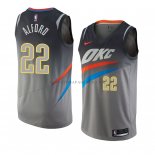Maillot Oklahoma City Thunder Bryce Alford Ville 2018 Gris Maillot Oklahoma City Thunder Bryce Alford Ville 2018 Gris