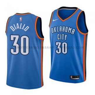 Maillot Oklahoma City Thunder Hamidou Diallo Icon 2018 Bleu Blan