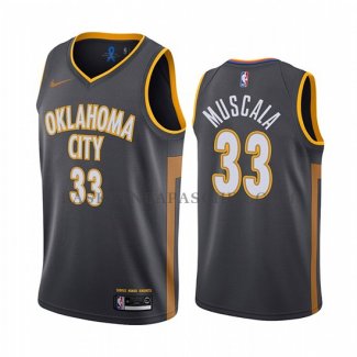 Maillot Oklahoma City Thunder Mike Muscala Ville Noir