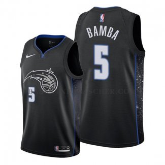Maillot Orlando Magic Mohamed Bamba Ville Edition Noir