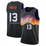 Maillot Phoenix Suns Steve Nash Ville 2020-21 Noir