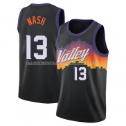 Maillot Phoenix Suns Steve Nash Ville 2020-21 Noir