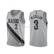Maillot Portland Trail Blazers Cj Mccollum Earned 2020-21 Gris