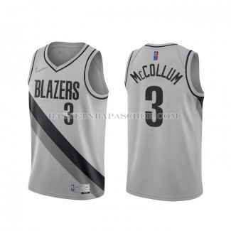 Maillot Portland Trail Blazers Cj Mccollum Earned 2020-21 Gris