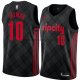 Maillot Portland Trail Blazers Jake Layman Ciudad 2018 Noir