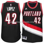 Maillot Portland Trail Blazers Lopez Noir