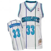 Maillot Retro Charlotte HorBrooklyn Nets Mourning Blanc